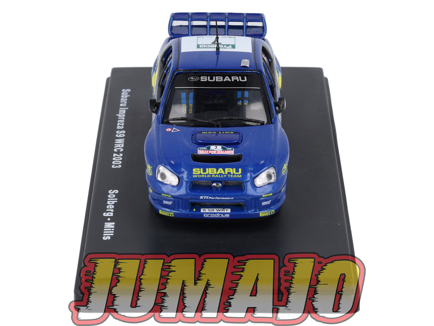 RMX27 1/43 Salvat Mexique Rallye WRC : SUBARU Impreza S9 WRC 2003 Solberg #7