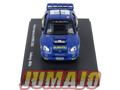 RMX27 1/43 Salvat Mexique Rallye WRC : SUBARU Impreza S9 WRC 2003 Solberg #7