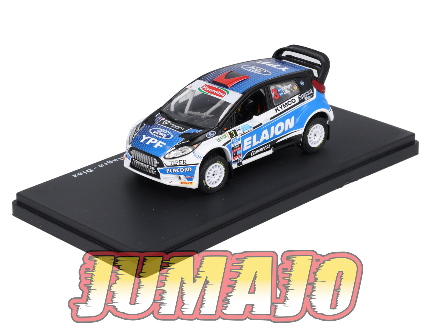 RMX28 1/43 Salvat Mexique Rallye WRC : FORD Fiesta Maxi Rally 2018 Villagra #3