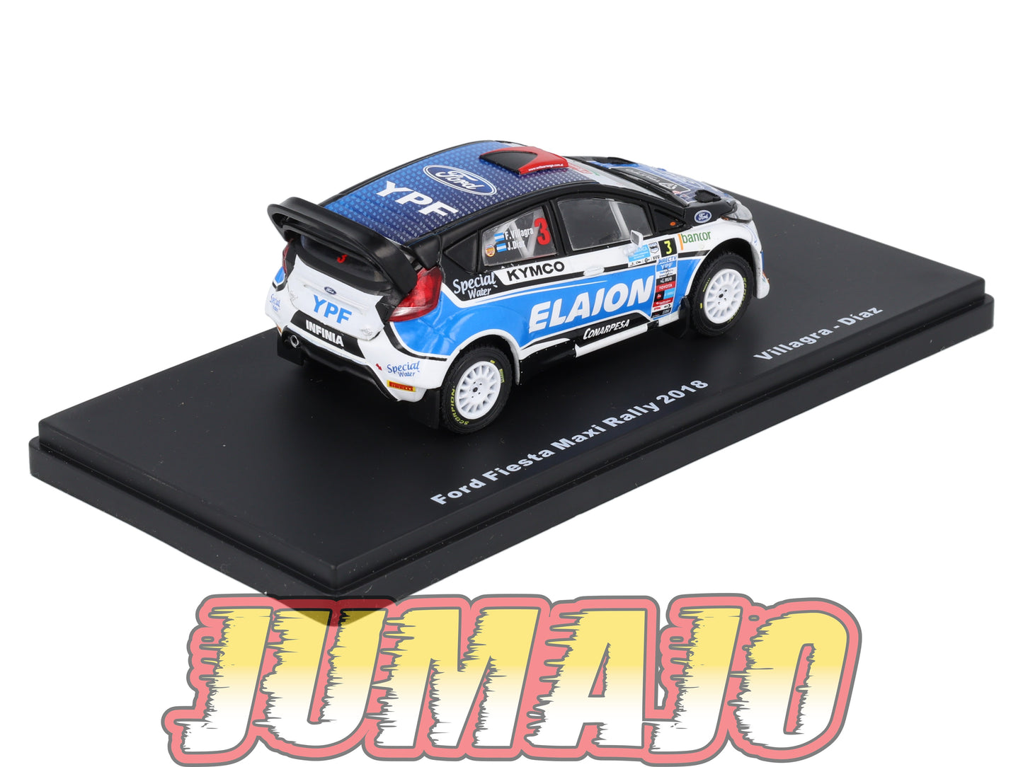 RMX28 1/43 Salvat Mexique Rallye WRC : FORD Fiesta Maxi Rally 2018 Villagra #3