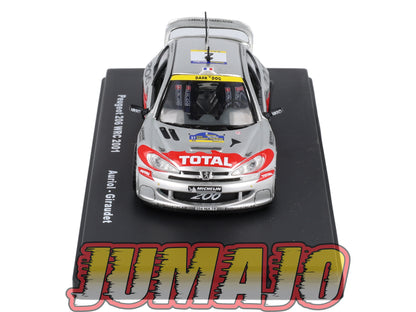 RMX29 1/43 Salvat Mexique Rallye WRC : PEUGEOT 206 WRC 2001 Auriol #2