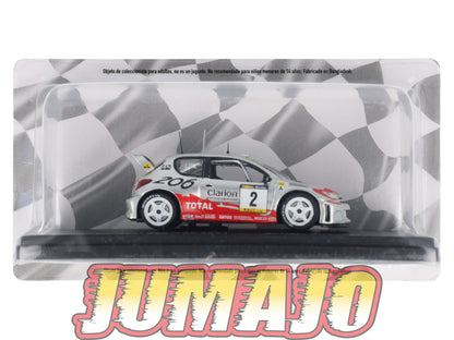 RMX29 1/43 Salvat Mexique Rallye WRC : PEUGEOT 206 WRC 2001 Auriol #2