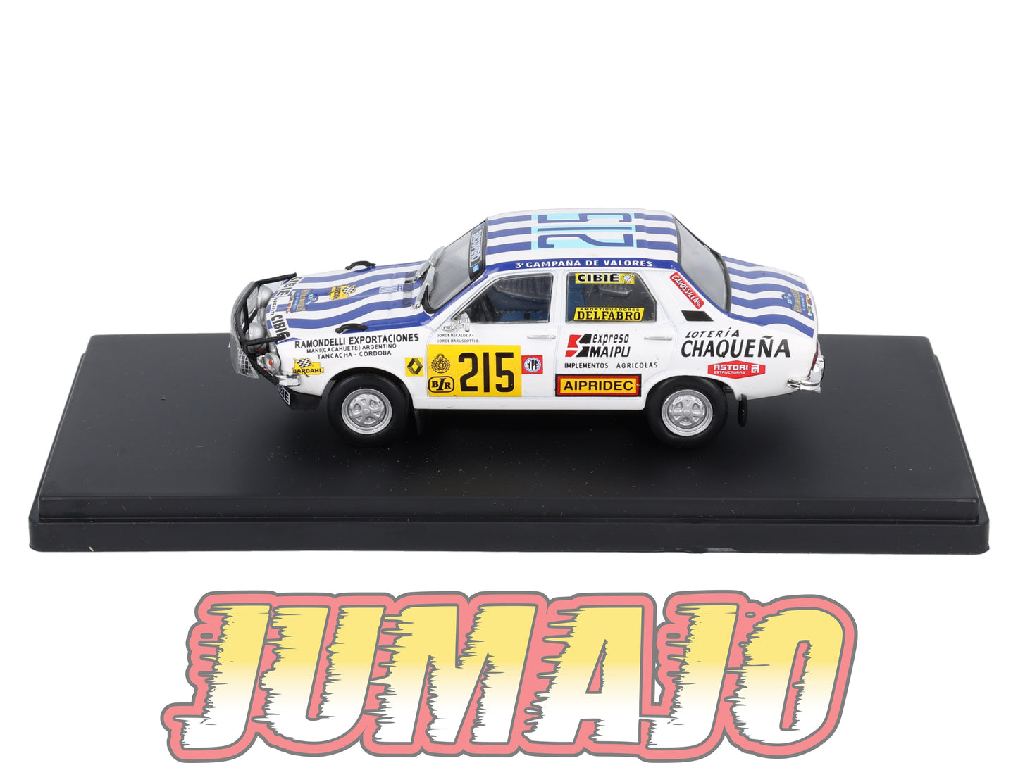 RMX30 1/43 Salvat Mexique Rallye WRC : RENAULT 12 TS 1978 Recalde #215