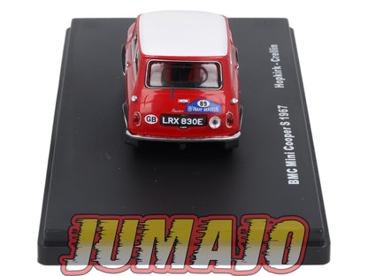 RMX31 1/43 Salvat Mexique Rallye WRC BMC MINI COOPER S 1967 #89 Hopkirk