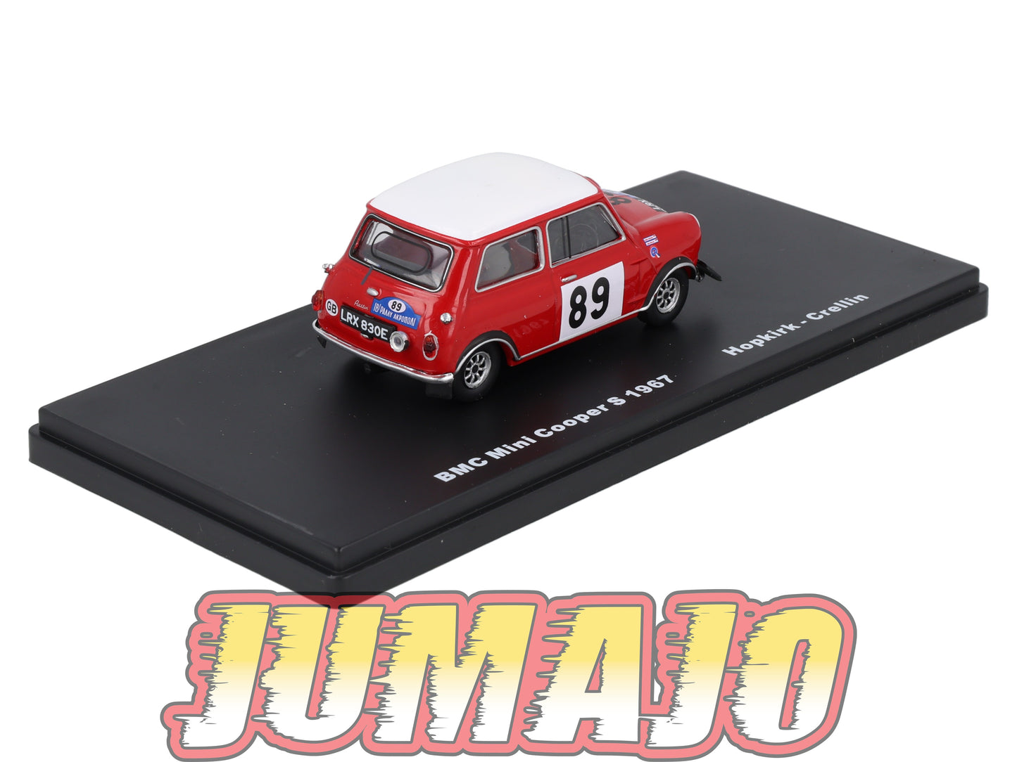 RMX31 1/43 Salvat Mexique Rallye WRC BMC MINI COOPER S 1967 #89 Hopkirk