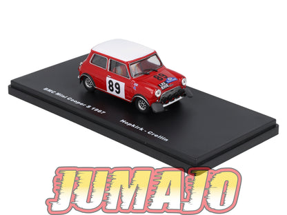 RMX31 1/43 Salvat Mexique Rallye WRC BMC MINI COOPER S 1967 #89 Hopkirk