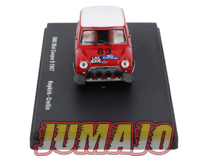 RMX31 1/43 Salvat Mexique Rallye WRC BMC MINI COOPER S 1967 #89 Hopkirk