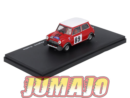 RMX31 1/43 Salvat Mexique Rallye WRC BMC MINI COOPER S 1967 #89 Hopkirk