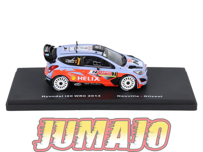 RMX32 1/43 Salvat Mexique Rallye WRC : HYUNDAI i20 WRC 2014 Neuville #7