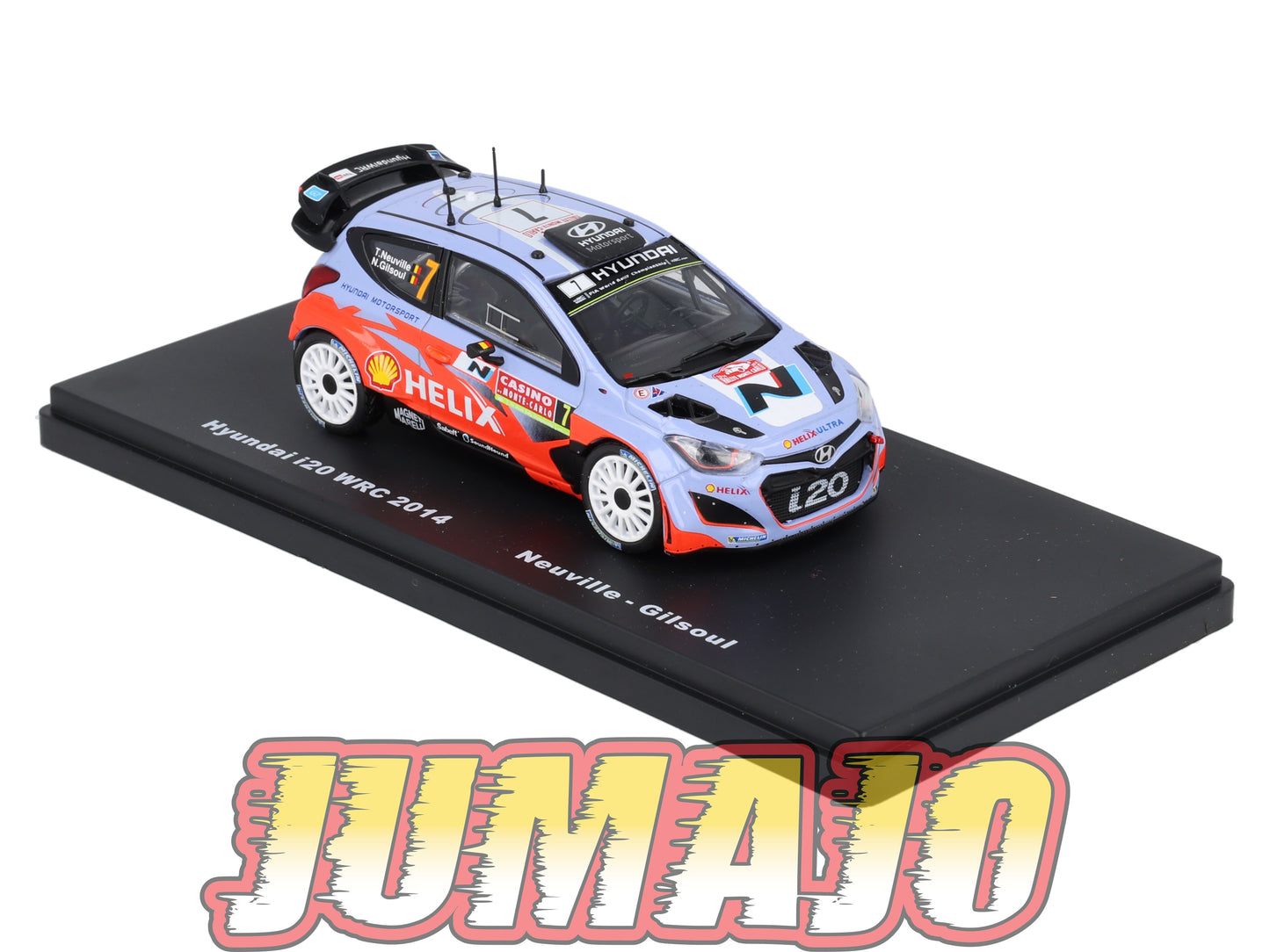 RMX32 1/43 Salvat Mexique Rallye WRC : HYUNDAI i20 WRC 2014 Neuville #7