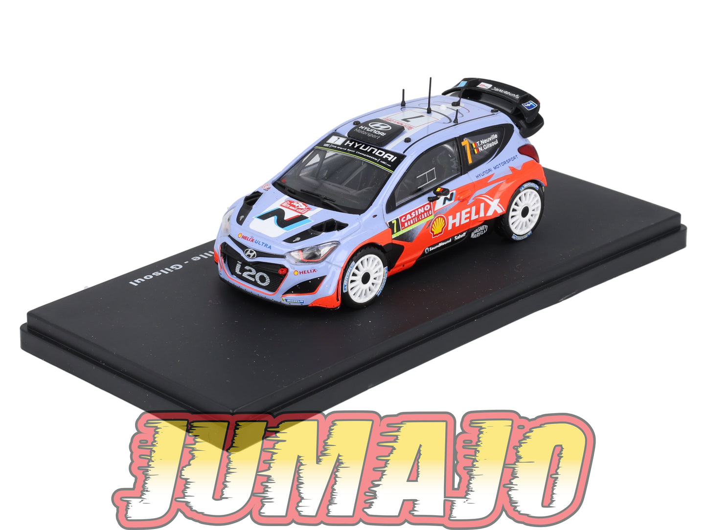 RMX32 1/43 Salvat Mexique Rallye WRC : HYUNDAI i20 WRC 2014 Neuville #7