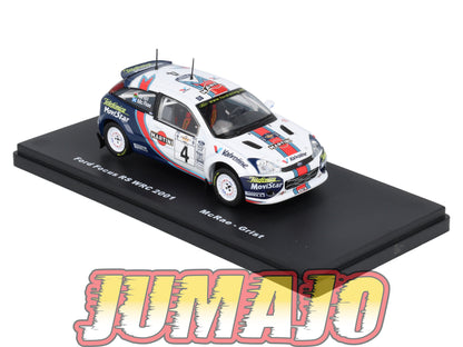 RMX33 1/43 Salvat Mexique Rallye WRC : FORD Focus RS WRC 2001 McRae #4