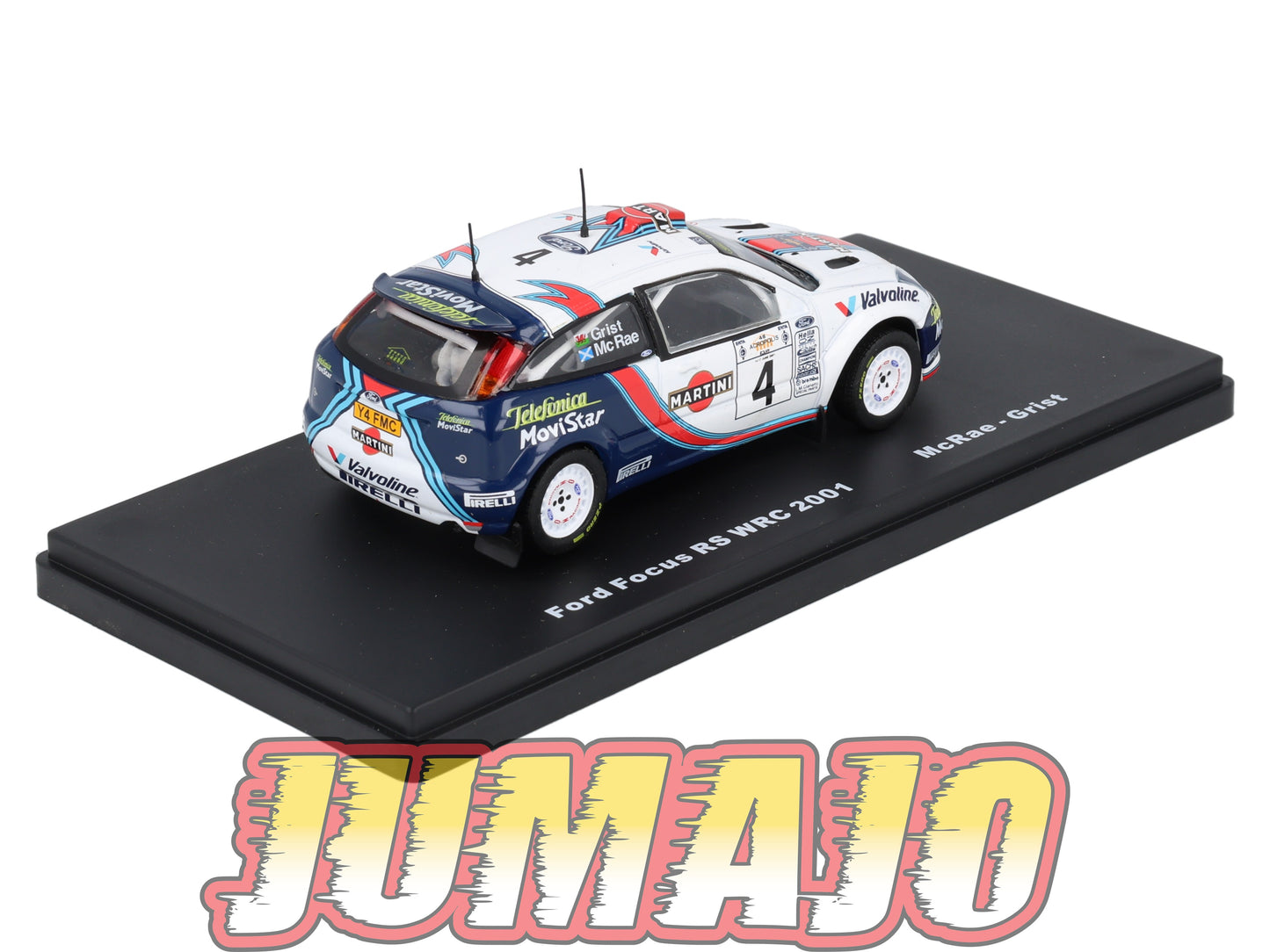 RMX33 1/43 Salvat Mexique Rallye WRC : FORD Focus RS WRC 2001 McRae #4