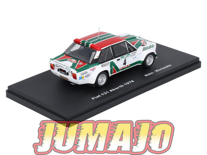 RMX34 1/43 Salvat Mexique Rallye WRC : FIAT 131 Abarth 1978 Alen #4