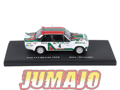 RMX34 1/43 Salvat Mexique Rallye WRC : FIAT 131 Abarth 1978 Alen #4