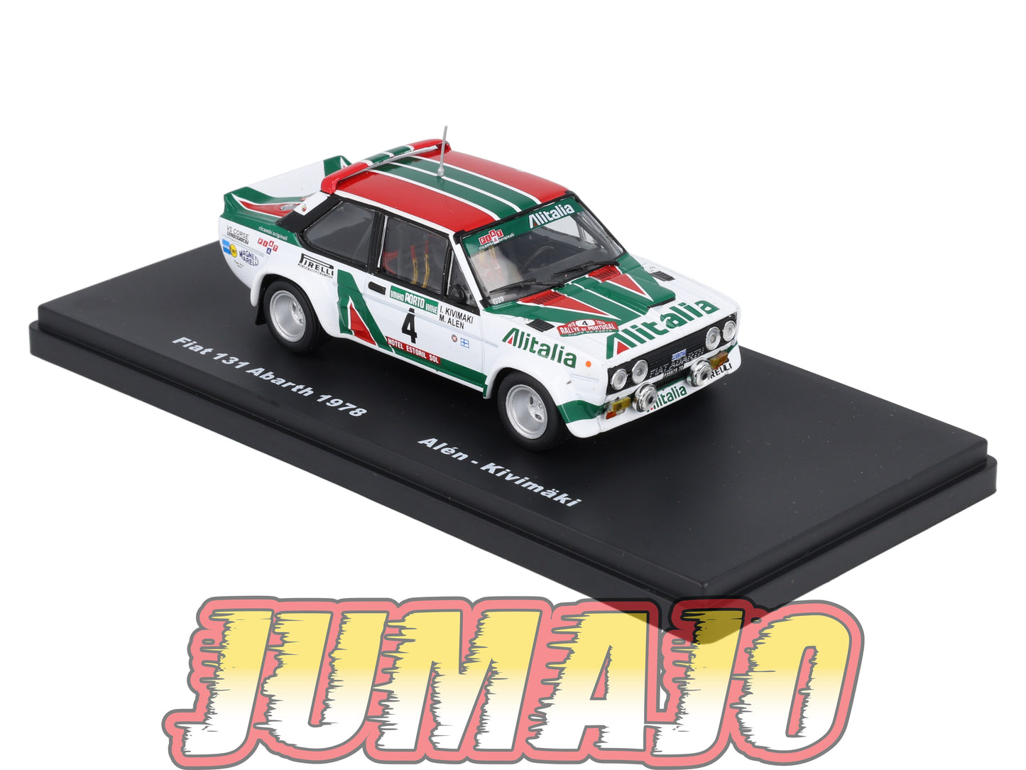 RMX34 1/43 Salvat Mexique Rallye WRC : FIAT 131 Abarth 1978 Alen #4