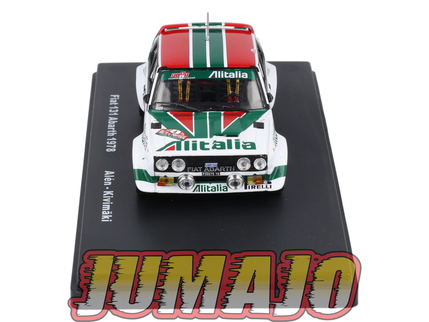 RMX34 1/43 Salvat Mexique Rallye WRC : FIAT 131 Abarth 1978 Alen #4