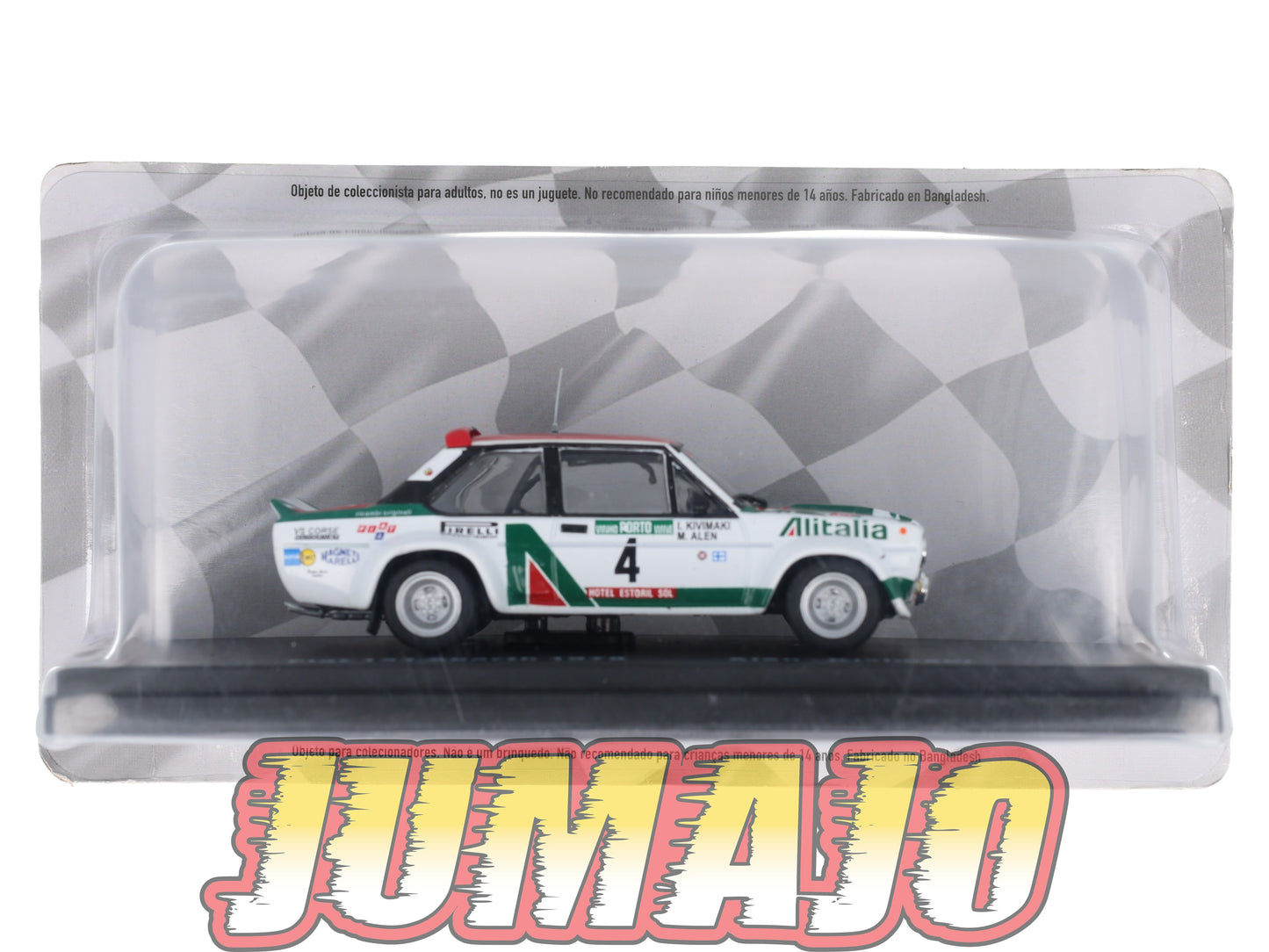 RMX34 1/43 Salvat Mexique Rallye WRC : FIAT 131 Abarth 1978 Alen #4