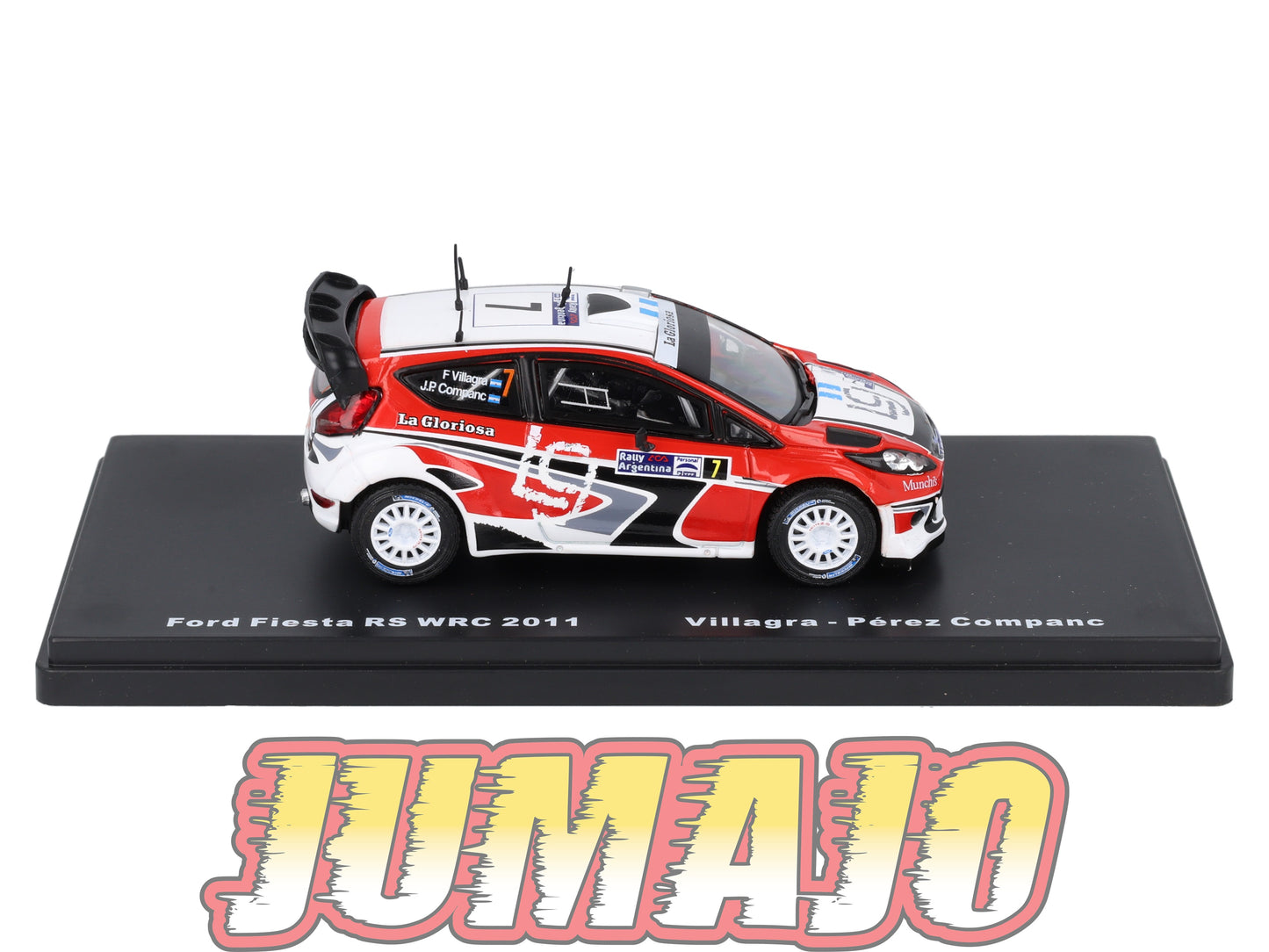 RMX35 1/43 Salvat Mexique Rallye WRC : FORD Fiesta RS WRC 2011 Villagra #7