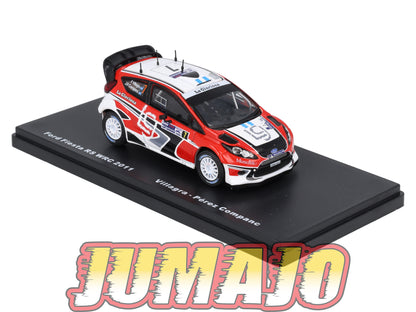 RMX35 1/43 Salvat Mexique Rallye WRC : FORD Fiesta RS WRC 2011 Villagra #7