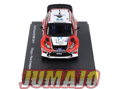 RMX35 1/43 Salvat Mexique Rallye WRC : FORD Fiesta RS WRC 2011 Villagra #7