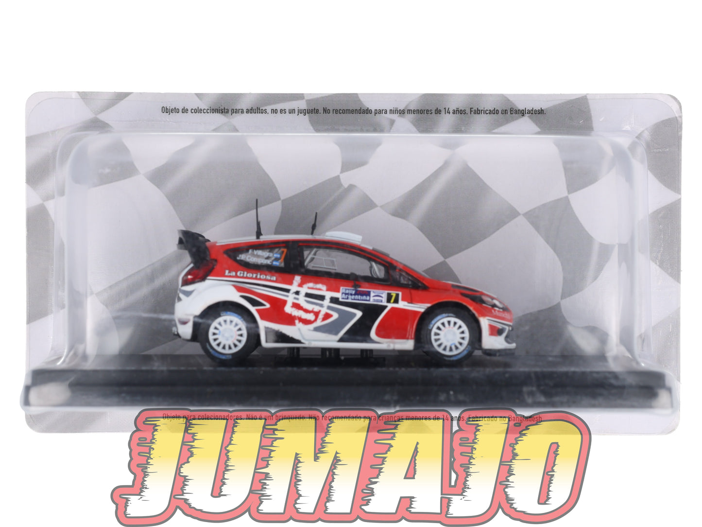 RMX35 1/43 Salvat Mexique Rallye WRC : FORD Fiesta RS WRC 2011 Villagra #7