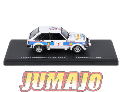 RMX36 1/43 Salvat Mexique Rallye WRC : TALBOT Sunbeam Lotus 1981 Frequelin #1