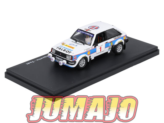 RMX36 1/43 Salvat Mexique Rallye WRC : TALBOT Sunbeam Lotus 1981 Frequelin #1