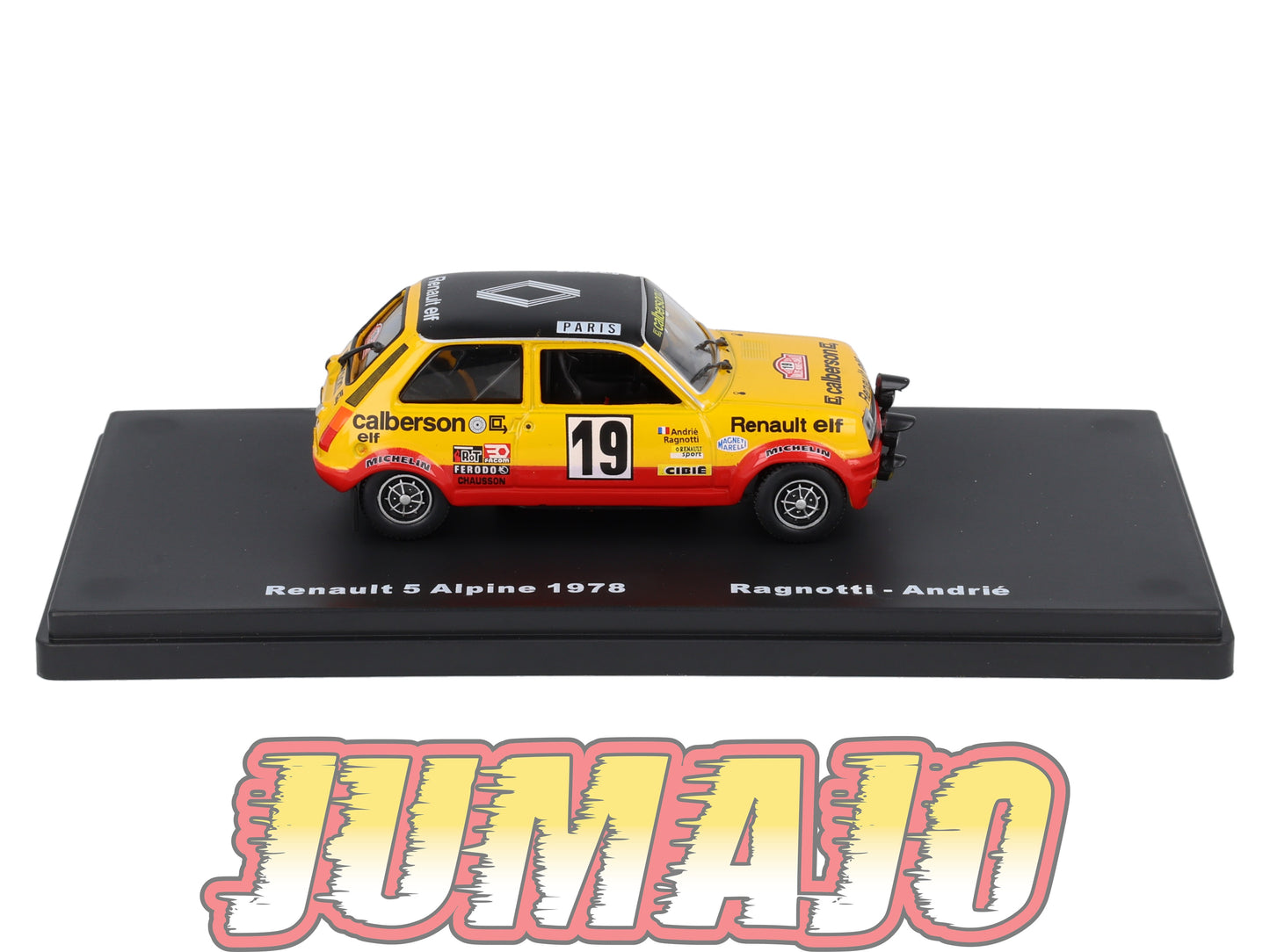 RMX37 1/43 Salvat Mexique Rallye WRC : RENAULT 5 Alpine 1978 Ragnotti #19