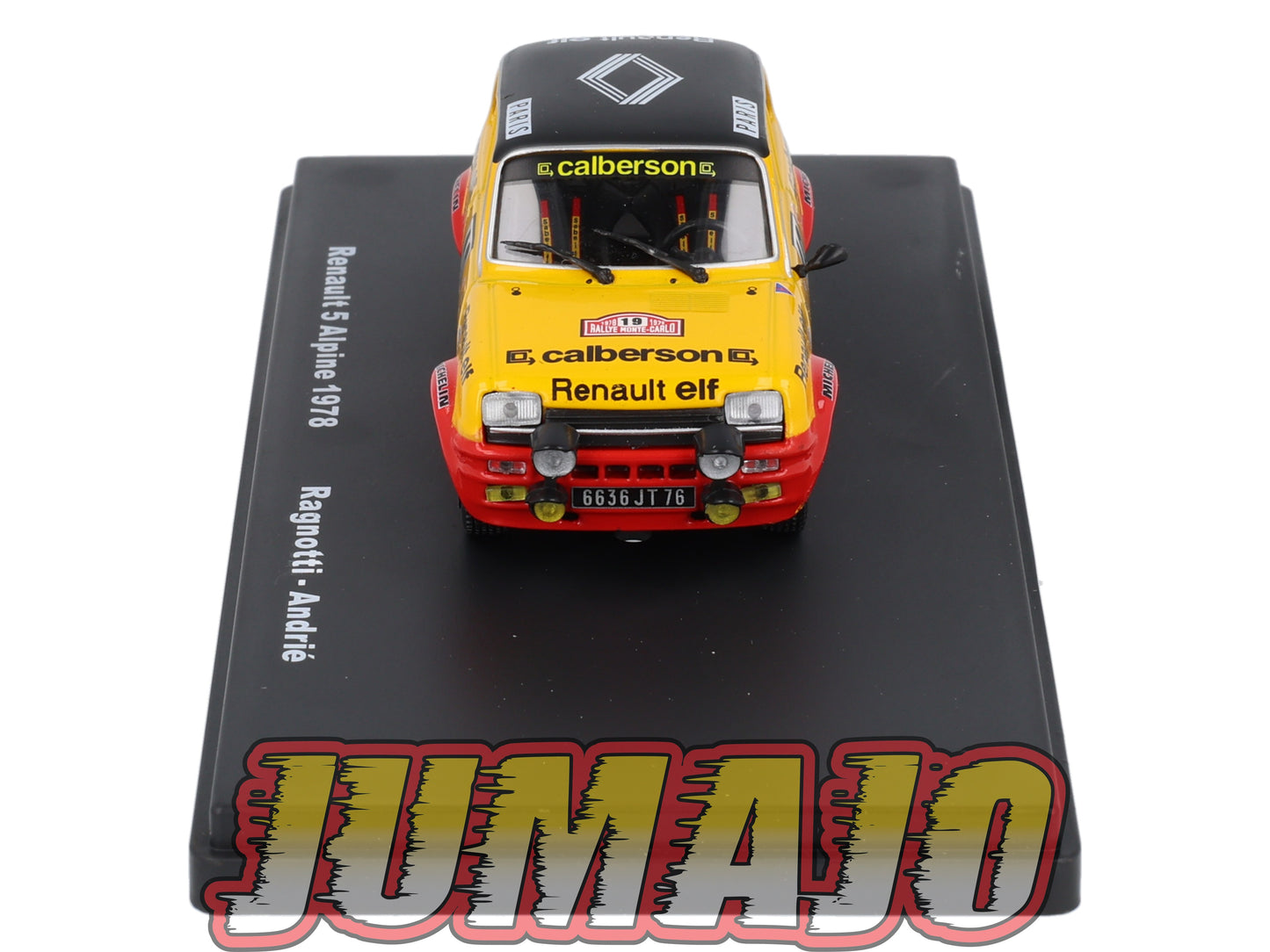 RMX37 1/43 Salvat Mexique Rallye WRC : RENAULT 5 Alpine 1978 Ragnotti #19