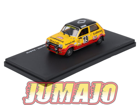 RMX37 1/43 Salvat Mexique Rallye WRC : RENAULT 5 Alpine 1978 Ragnotti #19