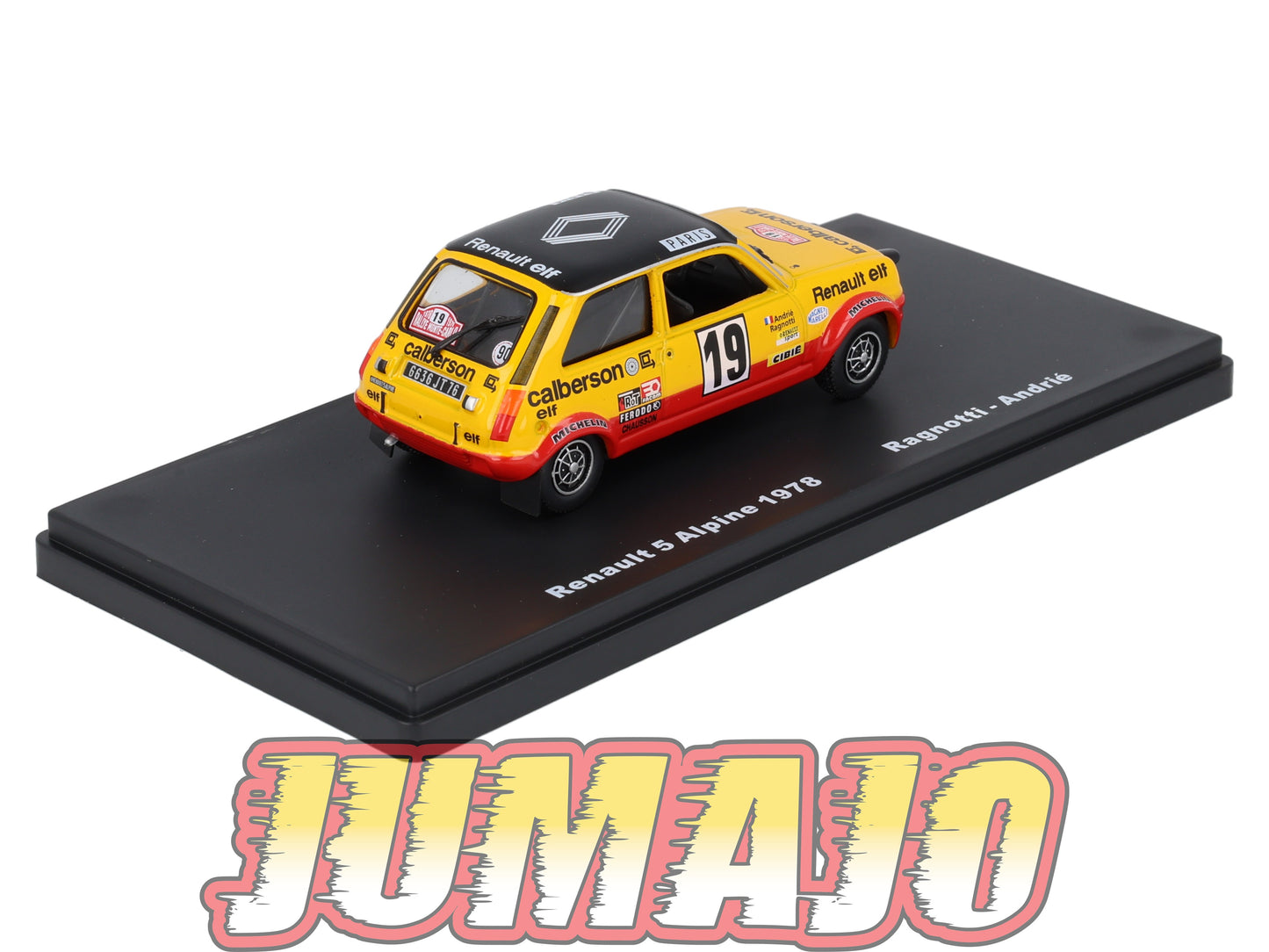 RMX37 1/43 Salvat Mexique Rallye WRC : RENAULT 5 Alpine 1978 Ragnotti #19