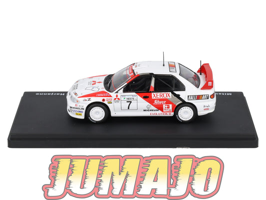 RMX38 1/43 Salvat Rallye Mitsubishi Lancer Evolution III #7 1996 Makinen