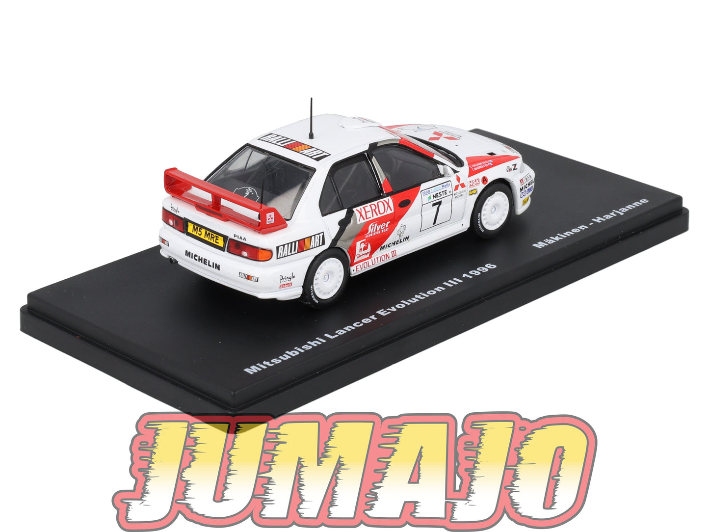 RMX38 1/43 Salvat Rallye Mitsubishi Lancer Evolution III #7 1996 Makinen