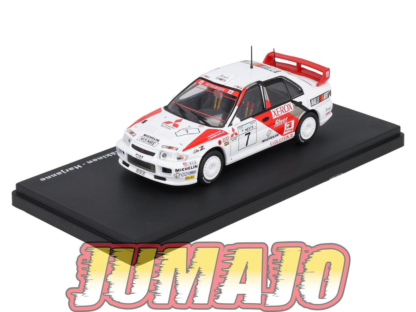 RMX38 1/43 Salvat Rallye Mitsubishi Lancer Evolution III #7 1996 Makinen