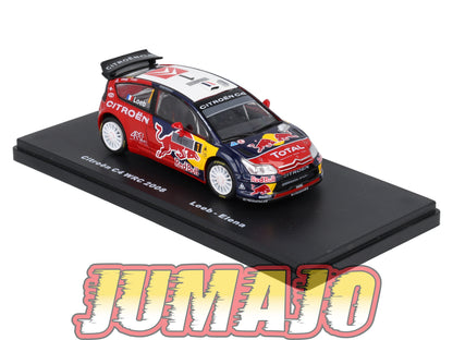 RMX40 1/43 Salvat Mexique Rallye WRC : CITROEN C4 WRC 2008 Loeb #1