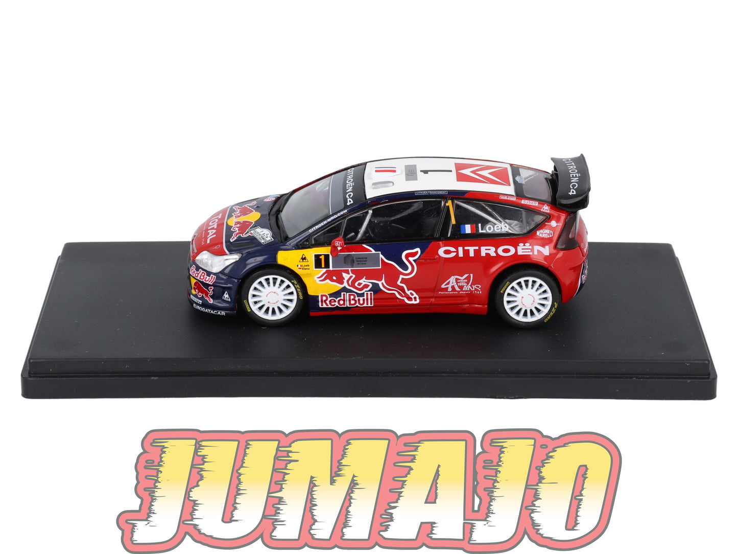 RMX40 1/43 Salvat Mexique Rallye WRC : CITROEN C4 WRC 2008 Loeb #1