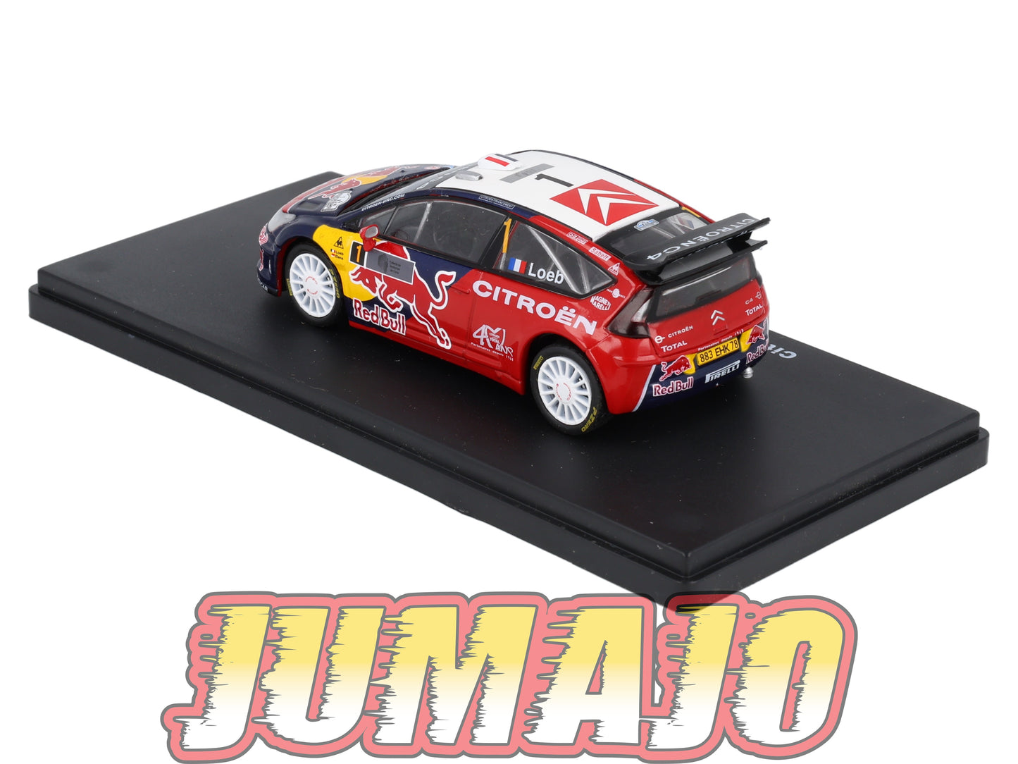 RMX40 1/43 Salvat Mexique Rallye WRC : CITROEN C4 WRC 2008 Loeb #1