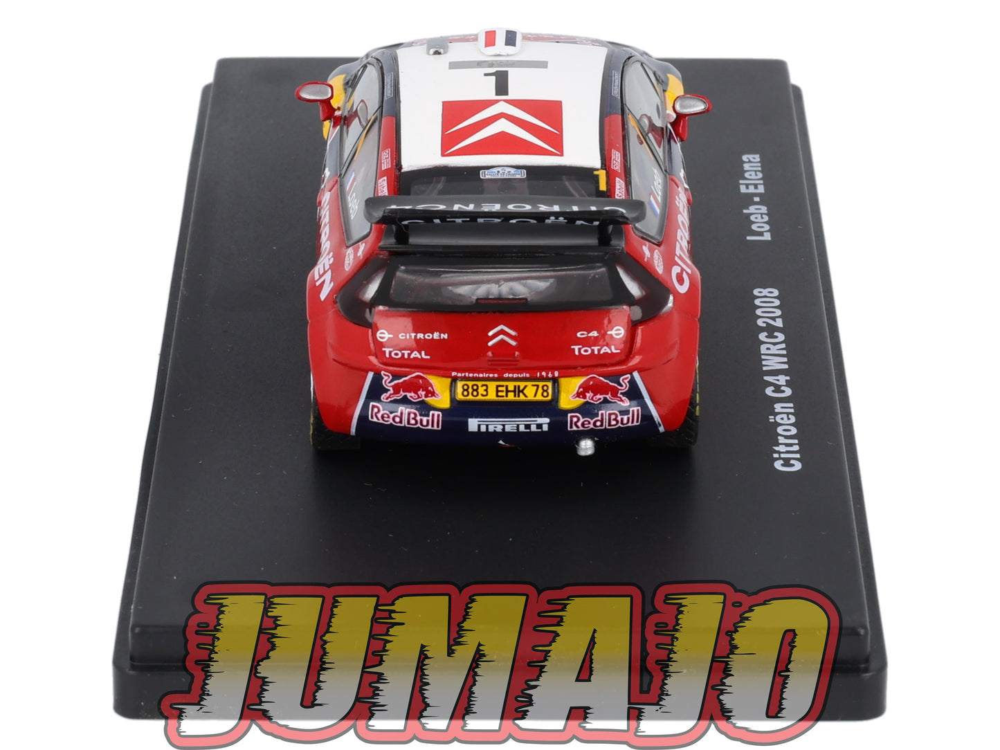 RMX40 1/43 Salvat Mexique Rallye WRC : CITROEN C4 WRC 2008 Loeb #1