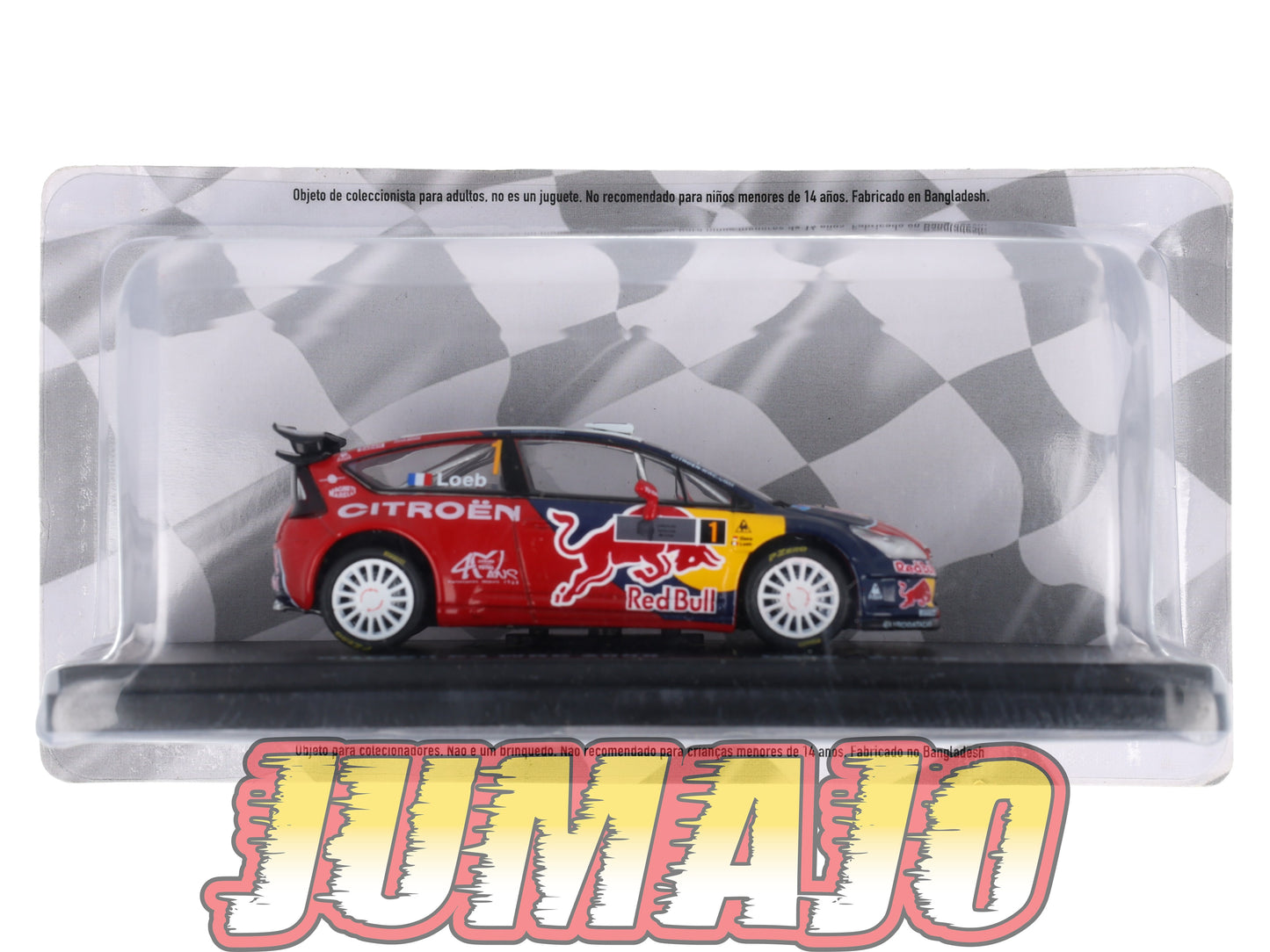 RMX40 1/43 Salvat Mexique Rallye WRC : CITROEN C4 WRC 2008 Loeb #1