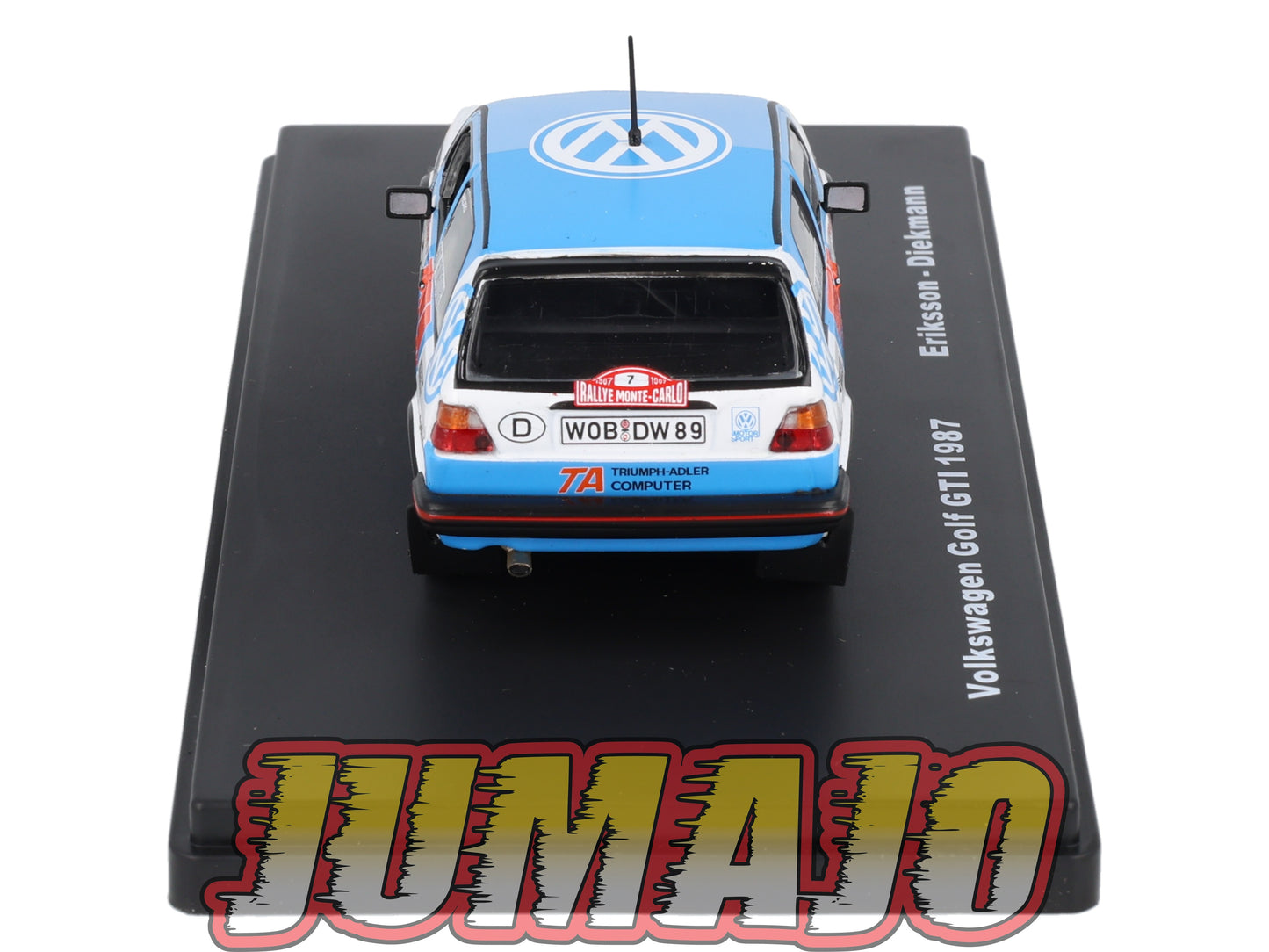 RMX43 1/43 Salvat Mexique Rallye WRC VOLKSWAGEN Golf II GTI 1987 #7 Eriksson