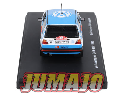 RMX43 1/43 Salvat Mexique Rallye WRC VOLKSWAGEN Golf II GTI 1987 #7 Eriksson