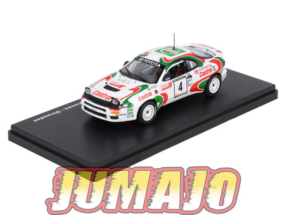 RMX44 1/43 Salvat Mexique Rallye WRC TOYOTA Celica Turbo 4WD 1993 #4 Kankkunen
