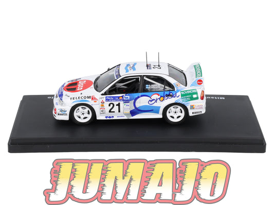 RMX45 1/43 Salvat Mexique Rallye WRC MITSUBISHI Lancer Evolution VI 2001 #21 Pozzo