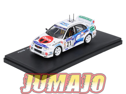 RMX45 1/43 Salvat Mexique Rallye WRC MITSUBISHI Lancer Evolution VI 2001 #21 Pozzo