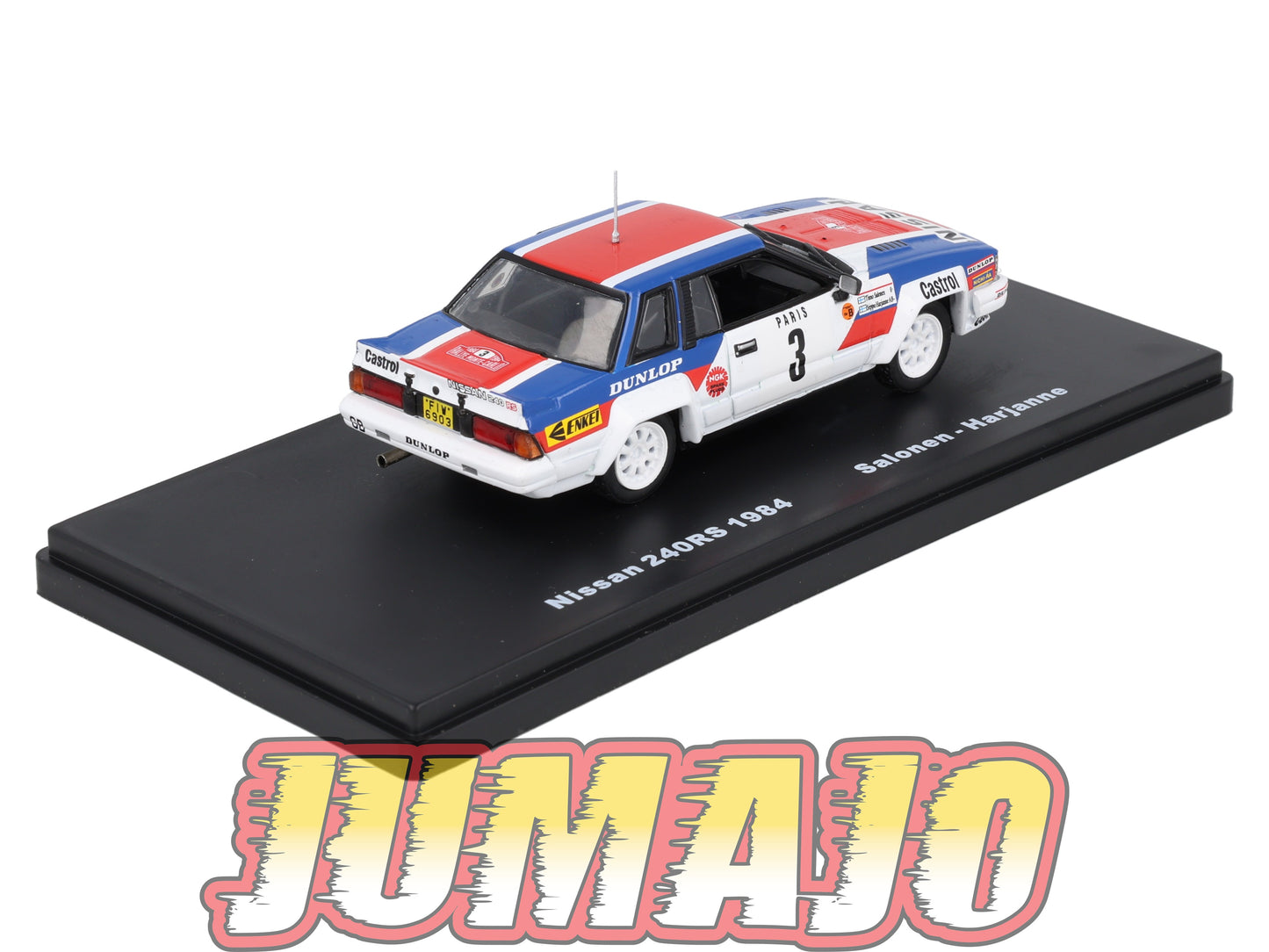RMX46 1/43 Salvat Mexique Rallye WRC NISSAN 240 RS 1984 #3 Salonen