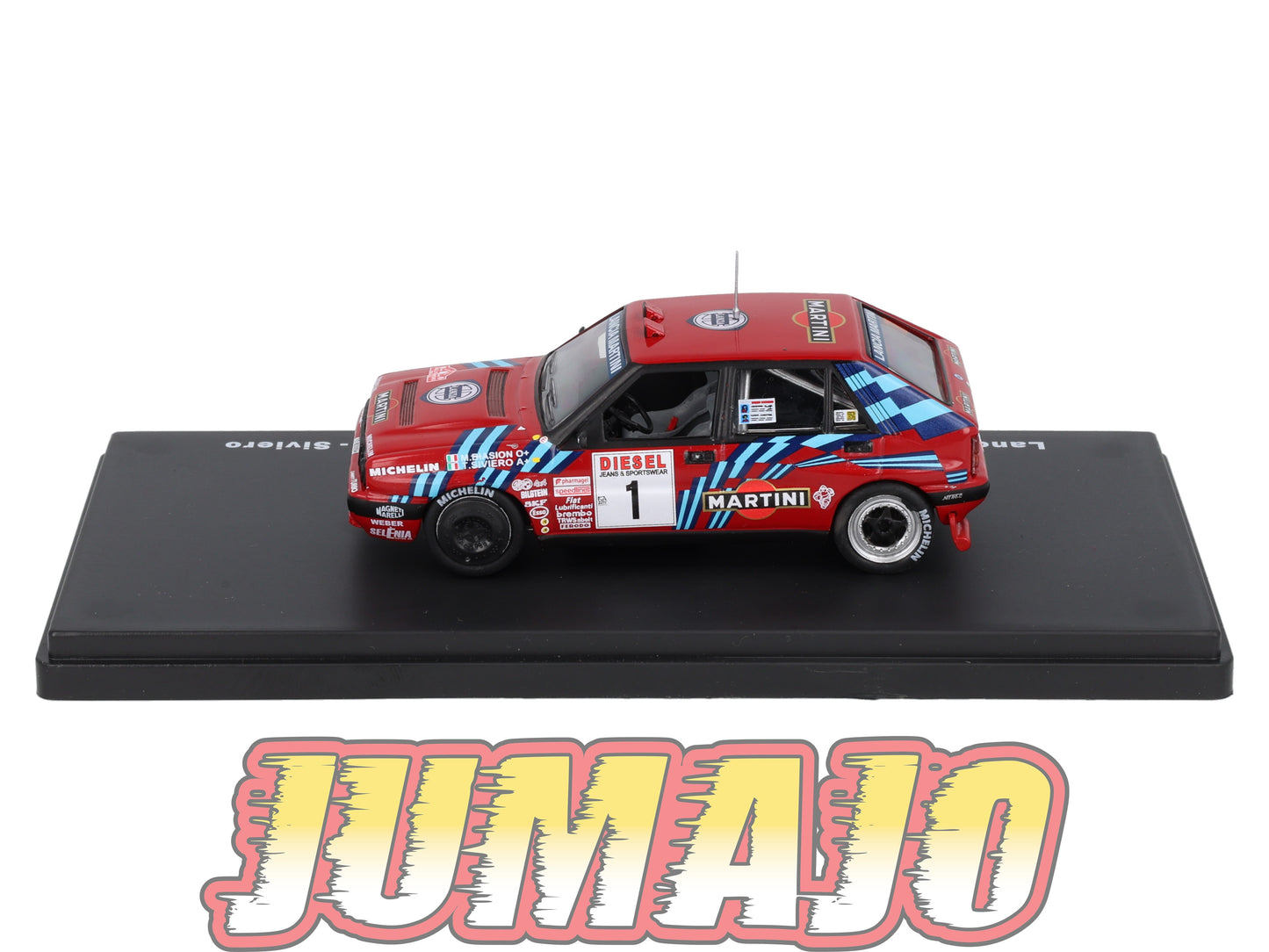 RMX47 1/43 Salvat Mexique Rallye WRC LANCIA Delta Integrale 16V 1989 #1 Biasion
