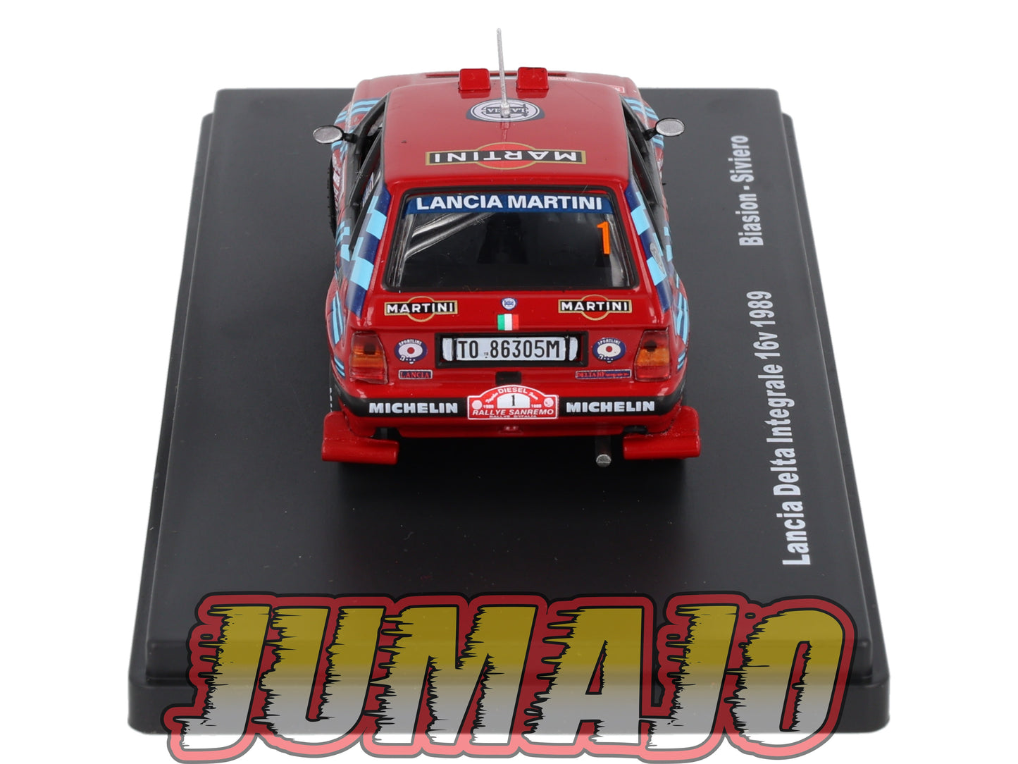 RMX47 1/43 Salvat Mexique Rallye WRC LANCIA Delta Integrale 16V 1989 #1 Biasion