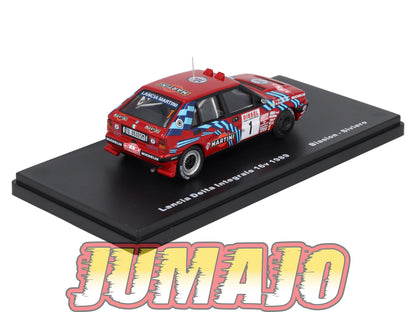 RMX47 1/43 Salvat Mexique Rallye WRC LANCIA Delta Integrale 16V 1989 #1 Biasion