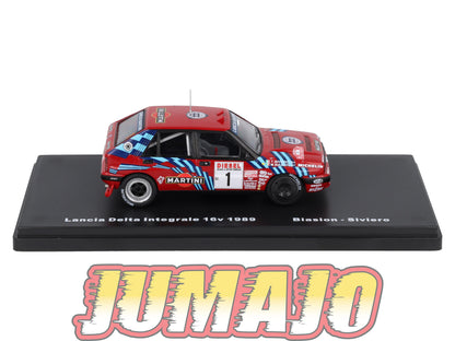 RMX47 1/43 Salvat Mexique Rallye WRC LANCIA Delta Integrale 16V 1989 #1 Biasion